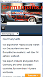 Mobile Screenshot of germanparts.eu